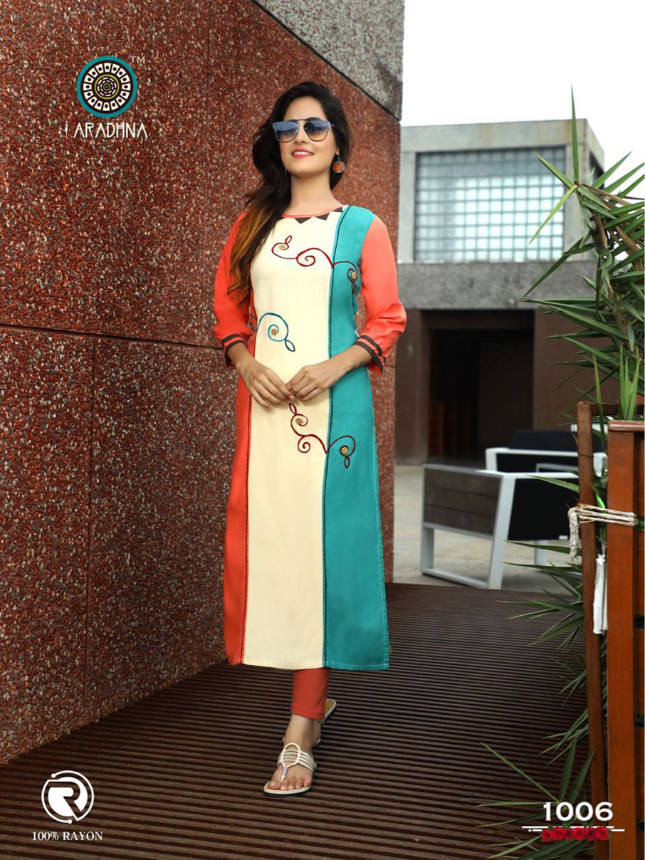Rose Rivera Rayon Kurti Launched by Aradhna Brand Rose Rivera Rayon Kurti Launched by Aradhna Brand